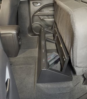 GMC Canyon Underseat Lockbox - Rear - Tuffy Products - Full Width with Pry-Guard Locking System - `14-`22